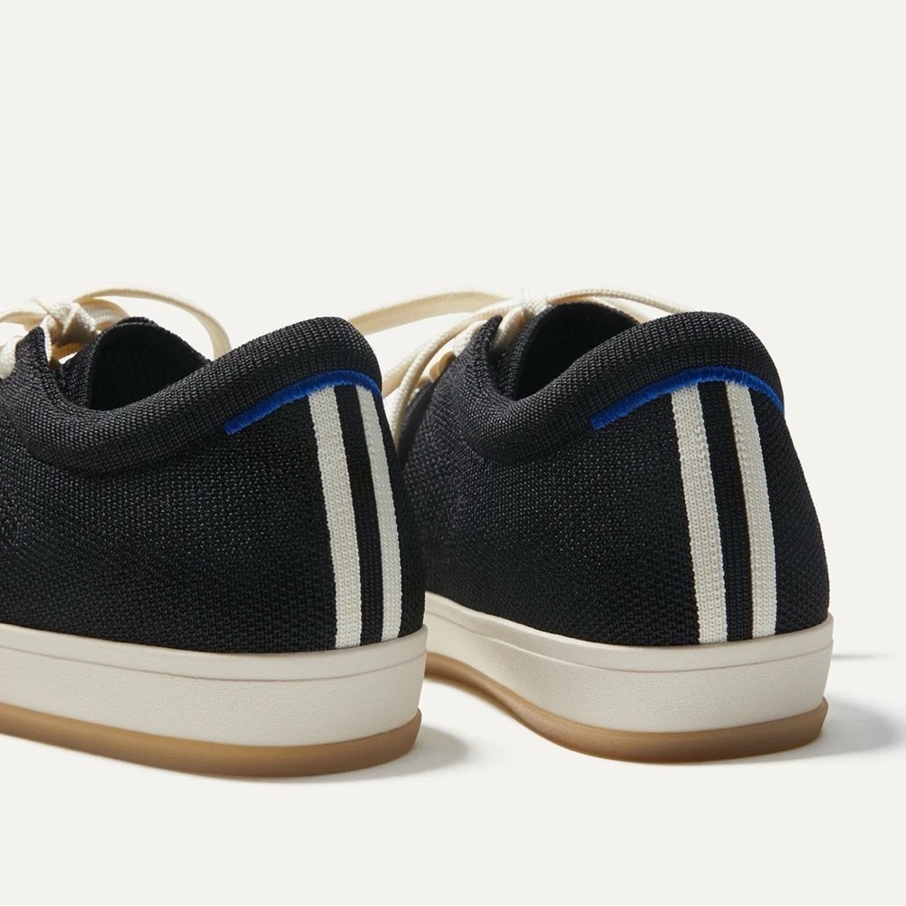 Rothy's Women Black and Cream Sneakers - Picture 3 of 5